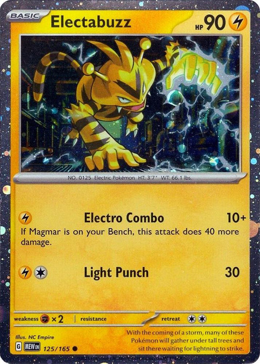 Electabuzz - (Cosmos Holo)- 125/165