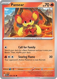 Pansear (Reverse Holo) - 120/182