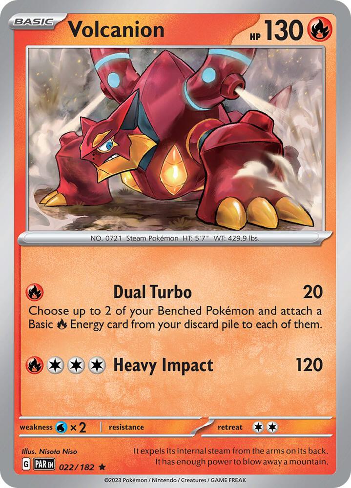 Volcanion - Holofoil - 022/182