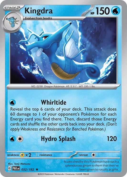 Kingdra - Holofoil - Rare - 032/182