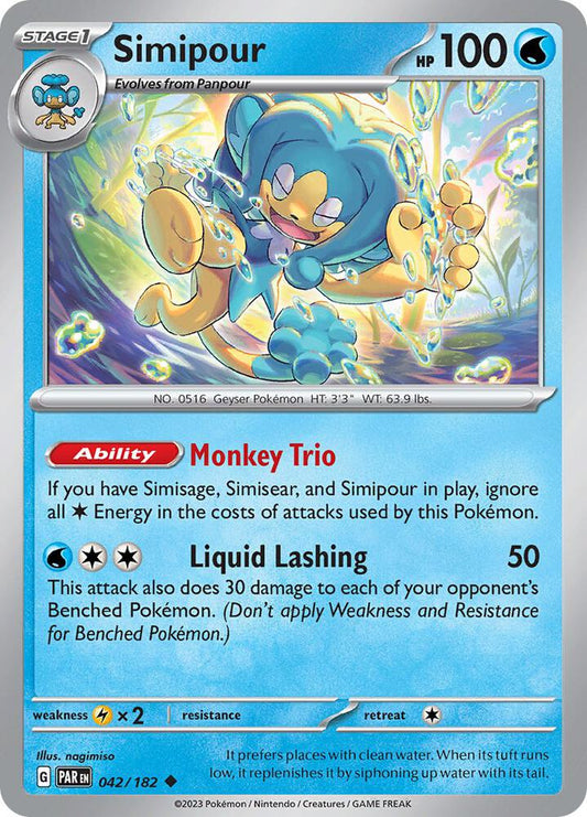 Simipour - Reverse Holo - Uncommon - 042/182
