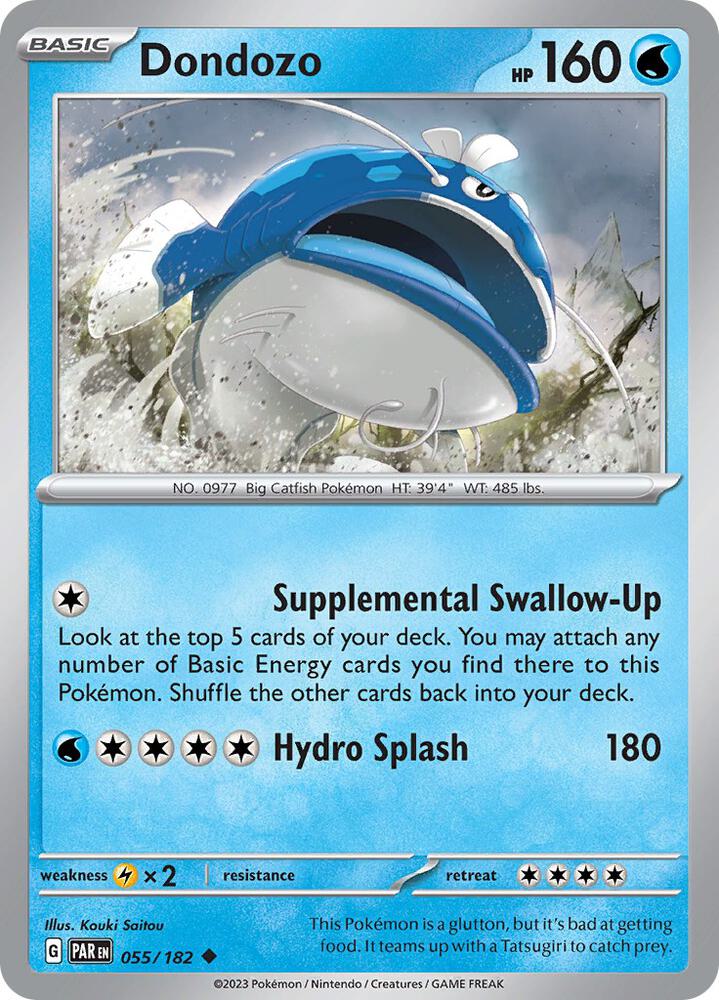 Dondozo - Reverse Holofoil - 055/182