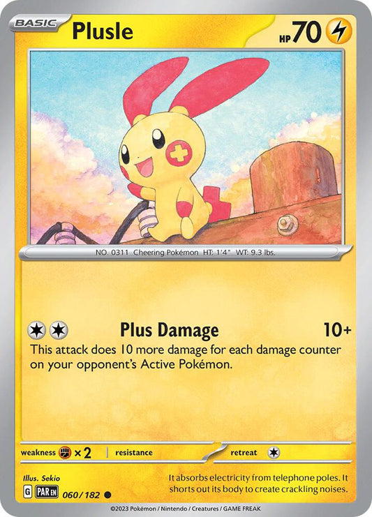 Plusle - Reverse Foil - Common - 060/182