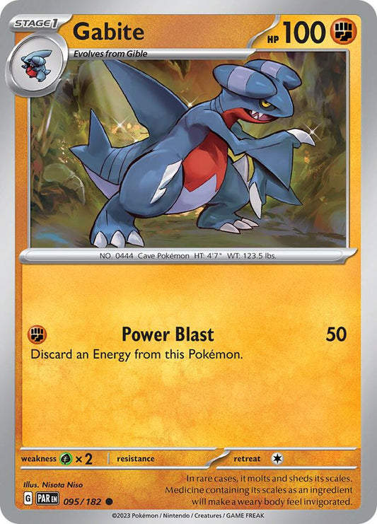 Gabite - Reverse Holo - Common - 095/182