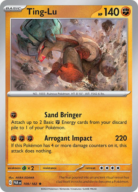 Ting-Lu - Holofoil - Rare - 109/182