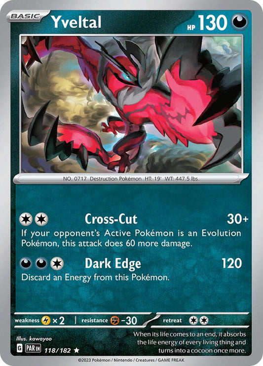 Yveltal - Holofoil - Rare - 118/182