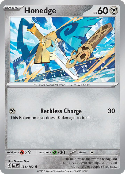 Honedge - Reverse Holo - Common - 131/182