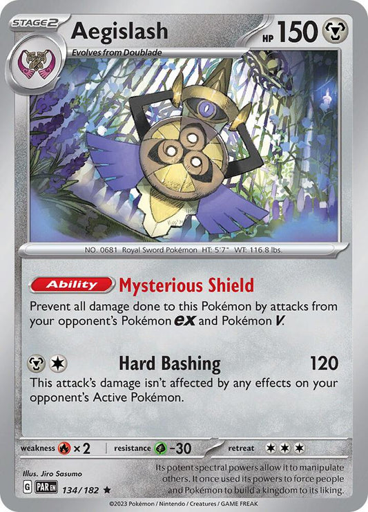 Aegislash - Holofoil - Rare - 134/182