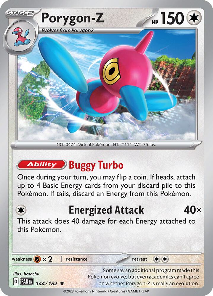 Porygon-Z - Holofoil - 144/182