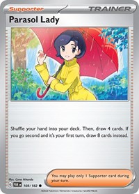 Parasol Lady (Reverse Holo) - 169/182