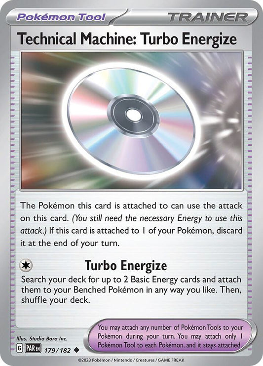 Technical Machine: Turbo Energize - Reverse Foil - 179/182