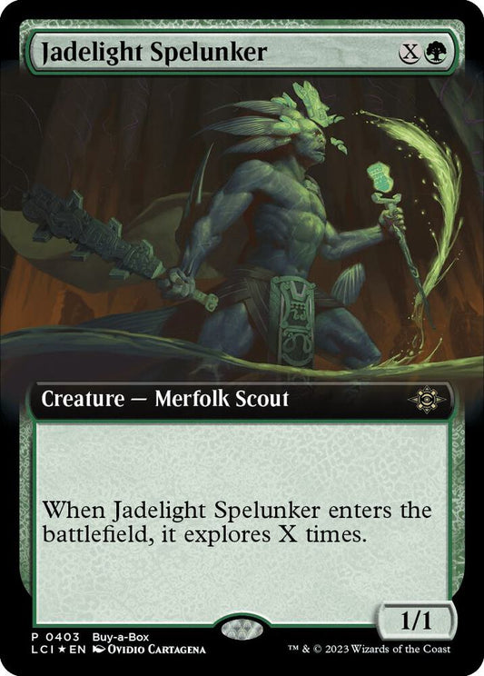 Jadelight Spelunker (Extended Art)(Promo) - Rare - Foil - 0403