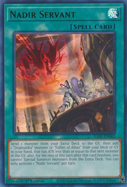 Nadir Servant (UR) - 1st Edition - RA01-EN062