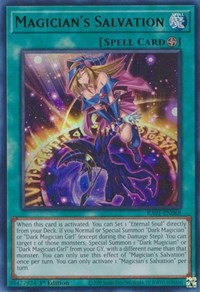 Magician's Salvation (Ultra Rare) - 1st Edition - RA01-EN068