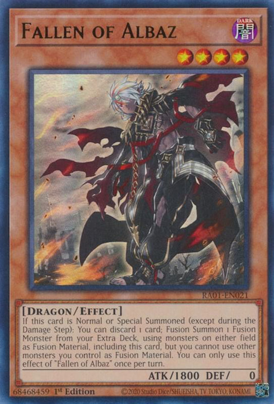 Fallen of Albaz - Ultra Rare - 1st Edition - RA01-EN021