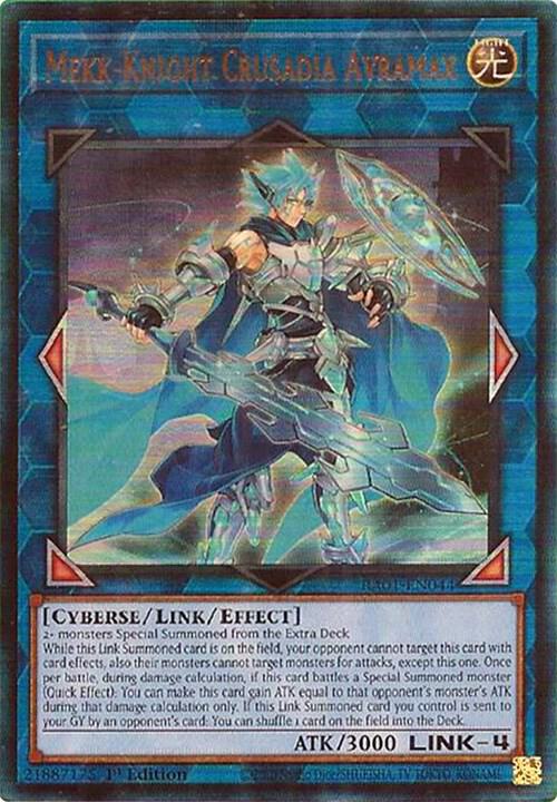 Mekk-Knight Crusadia Avramax (PUR) - 1st Edition - RA01-EN044