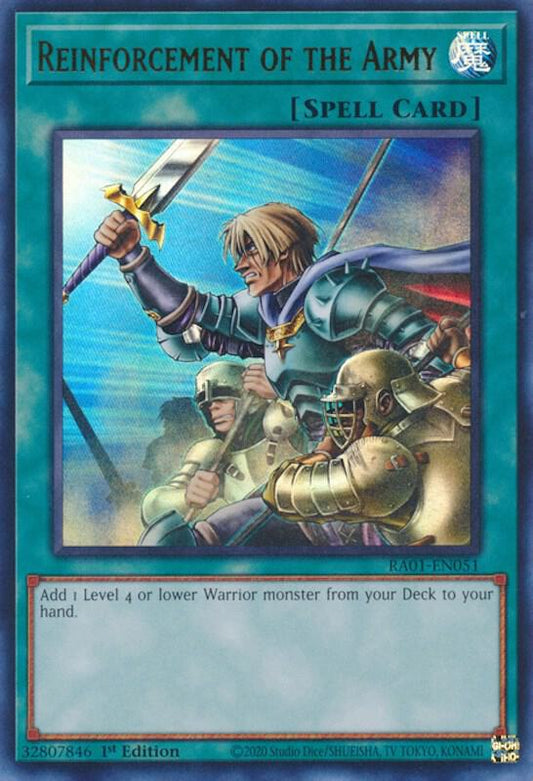 Reinforcement of the Army (UR) - RA01-EN051