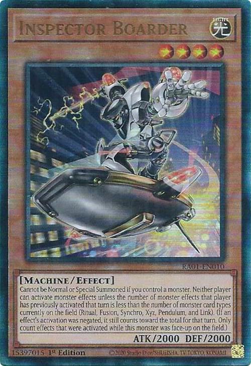 Inspector Boarder (PUR) - 1st Edition - RA01-EN010