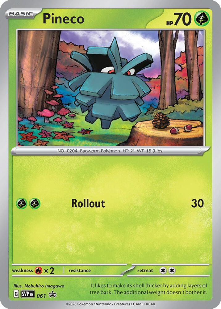 Pineco - 061 - SV: Scarlet & Violet Promo Cards