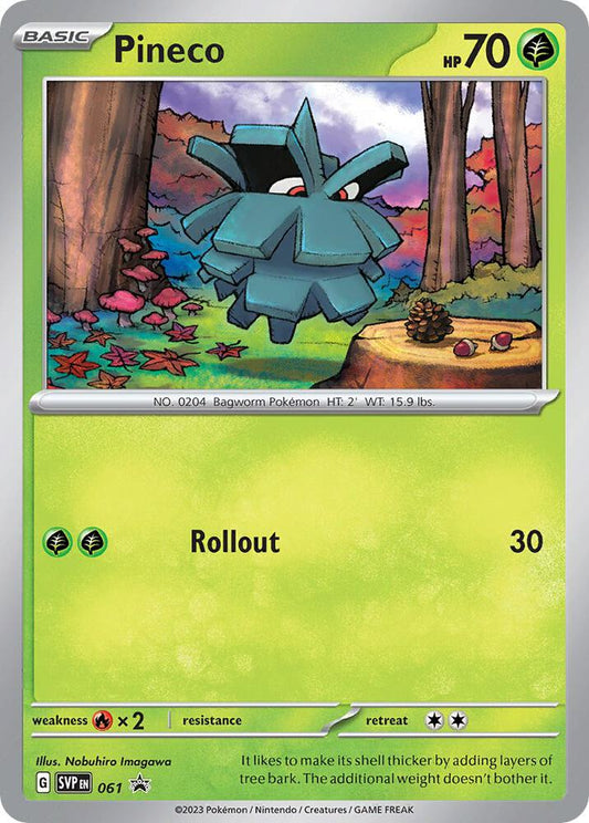 Pineco - 061 - SV: Scarlet & Violet Promo Cards
