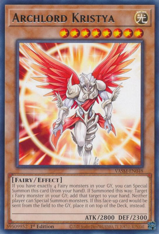 Archlord Kristya - Rare - 1st Edition - VASM-EN048