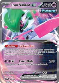 Iron Valiant ex - 068 (holofoil promo)