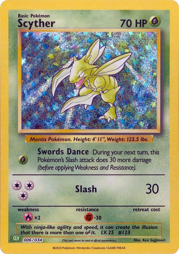 Scyther - Classic Collection - 006/034