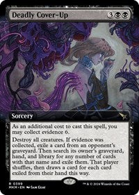 Deadly Cover-Up (Extended Art) - Non-Foil - 0399