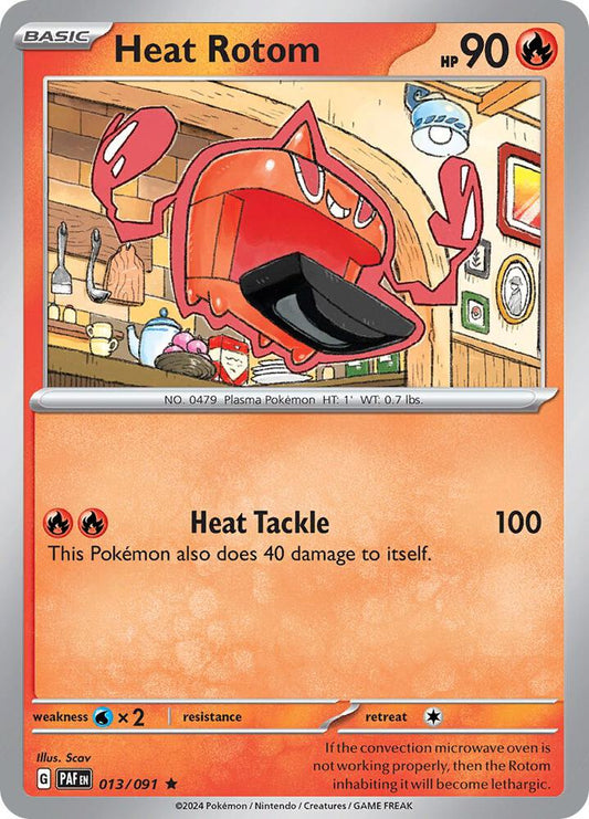 Heat Rotom - Holofoil - Rare - 013/091