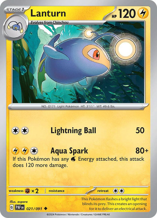 Lanturn - Reverse Foil - Uncommon - 021/091