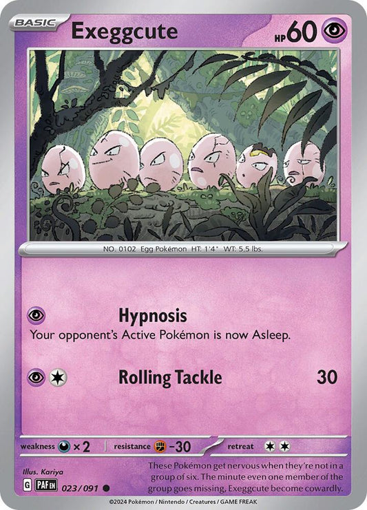 Exeggcute - Reverse Holofoil - 023/091