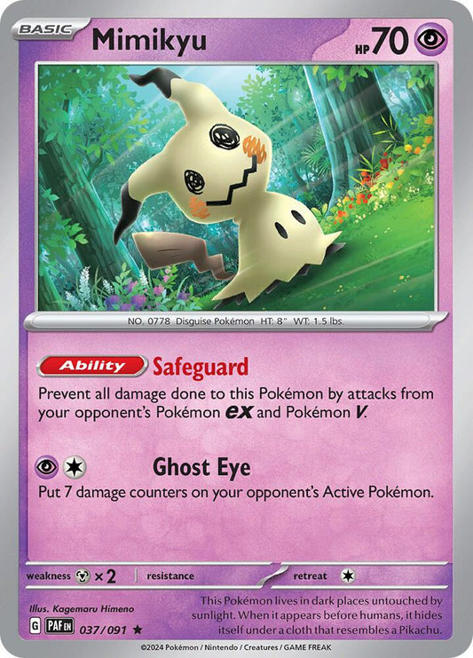 Mimikyu - Holofoil - Rare - 037/091