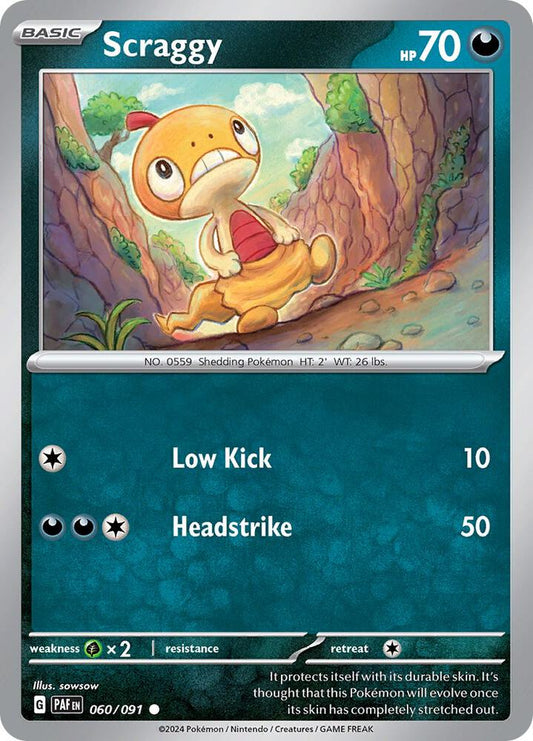Scraggy - Reverse Foil - Common - 060/091