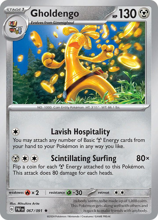 Gholdengo - Holofoil - Rare - 067/091