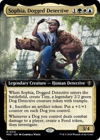 Sophia, Dogged Detective (Extended Art) - Foil - 0319