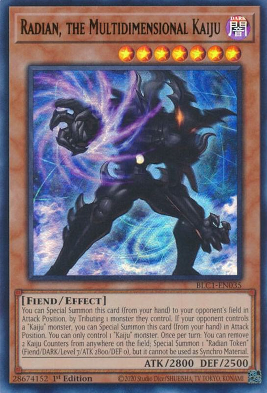 Radian, the Multidimensional Kaiju (UR) - BLC1-EN035