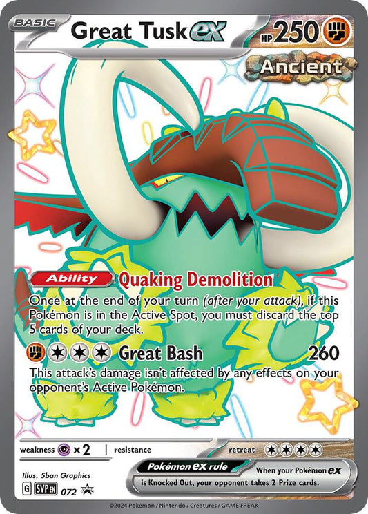 Great Tusk ex - 072 - Promo
