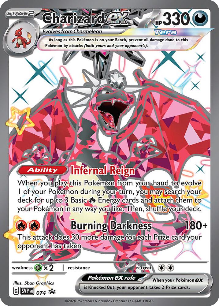 Charizard ex (Promo) - Holofoil - 074