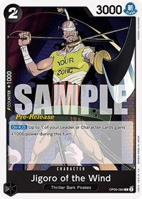 Jigoro of the Wind (Pre-Release Stamp) - C - OP06-084