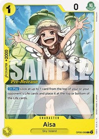 Aisa (Pre-Release Stamp) - C - OP06-099