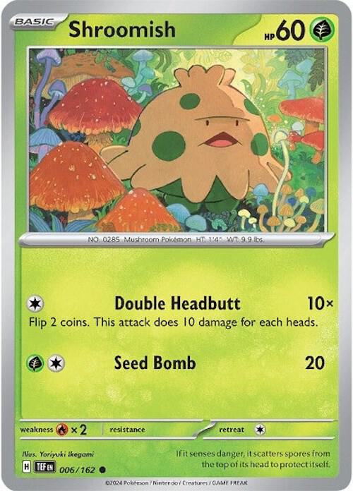 Shroomish - Reverse Foil - 006/162