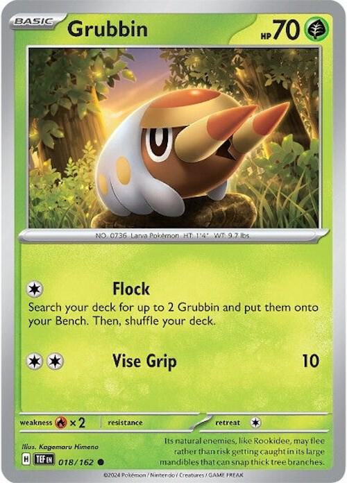 Grubbin - Reverse Foil - 018/162