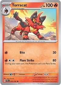 Torracat (Reverse Holo) - 033/162