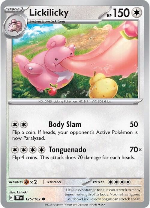 Lickilicky - Reverse Holofoil - 125/162