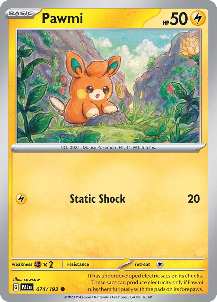 Pawmi (Cosmos Holo) - Common - 074/193