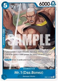 Mr.1 (Daz.Bonez) - R - EB01-027