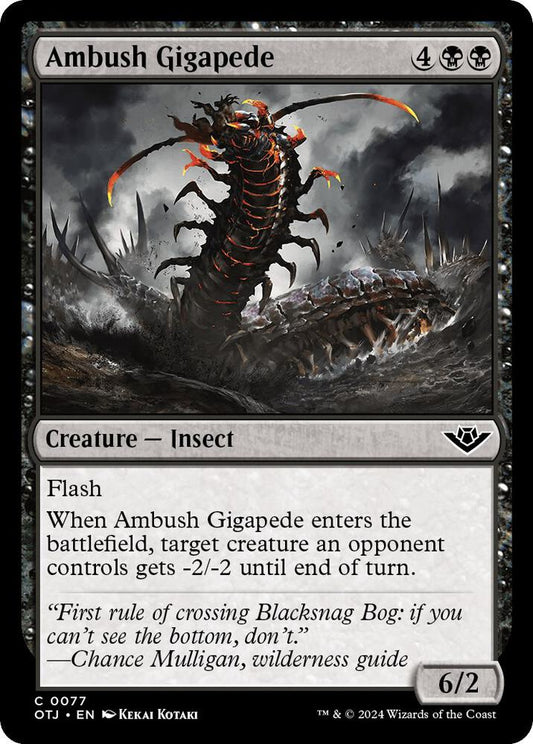 Ambush Gigapede - Common - Foil - 0077