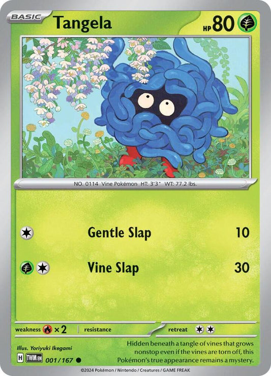 Tangela - Reverse Holofoil - 001/167