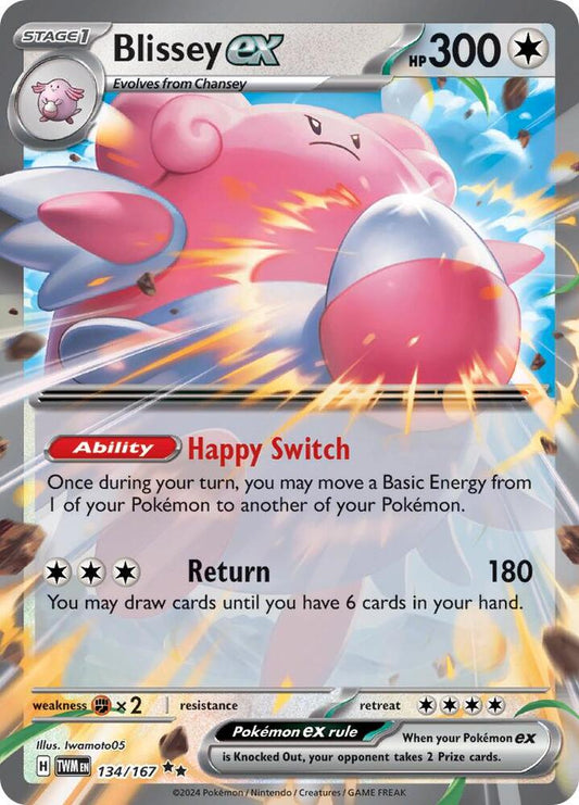 Blissey EX - 134/167 - Foil