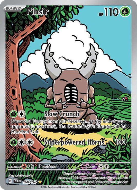 Pinsir - Holofoil - 168/167